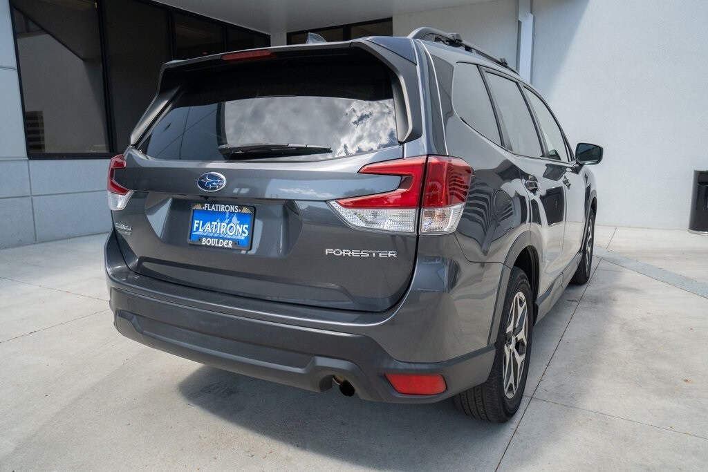 Certified 2021 Subaru Forester Premium with VIN JF2SKAJC8MH461151 for sale in Boulder, CO