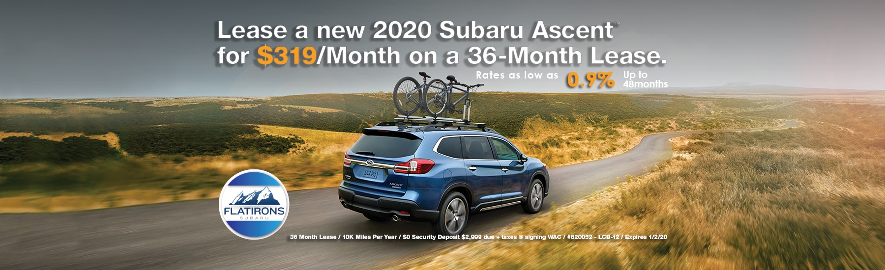 2020 Subaru Ascent Special near Jamestown CO