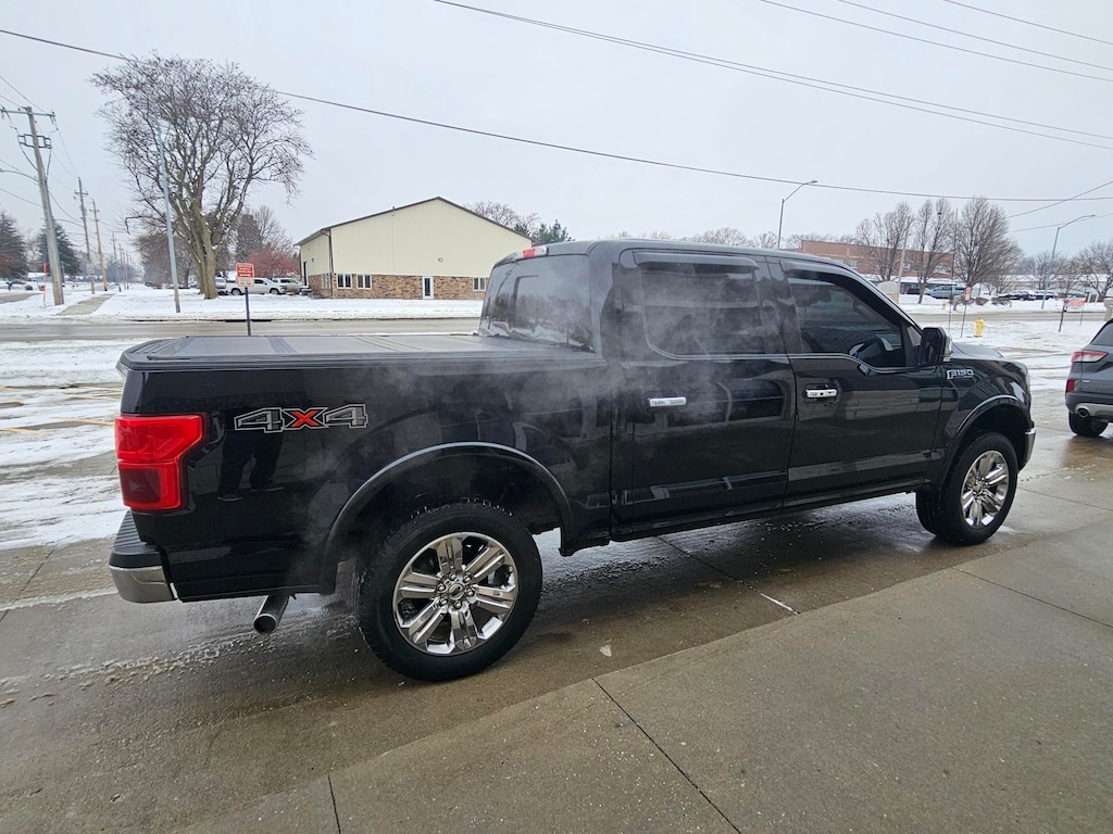 Used 2018 Ford F-150 Lariat Truck SuperCrew Cab