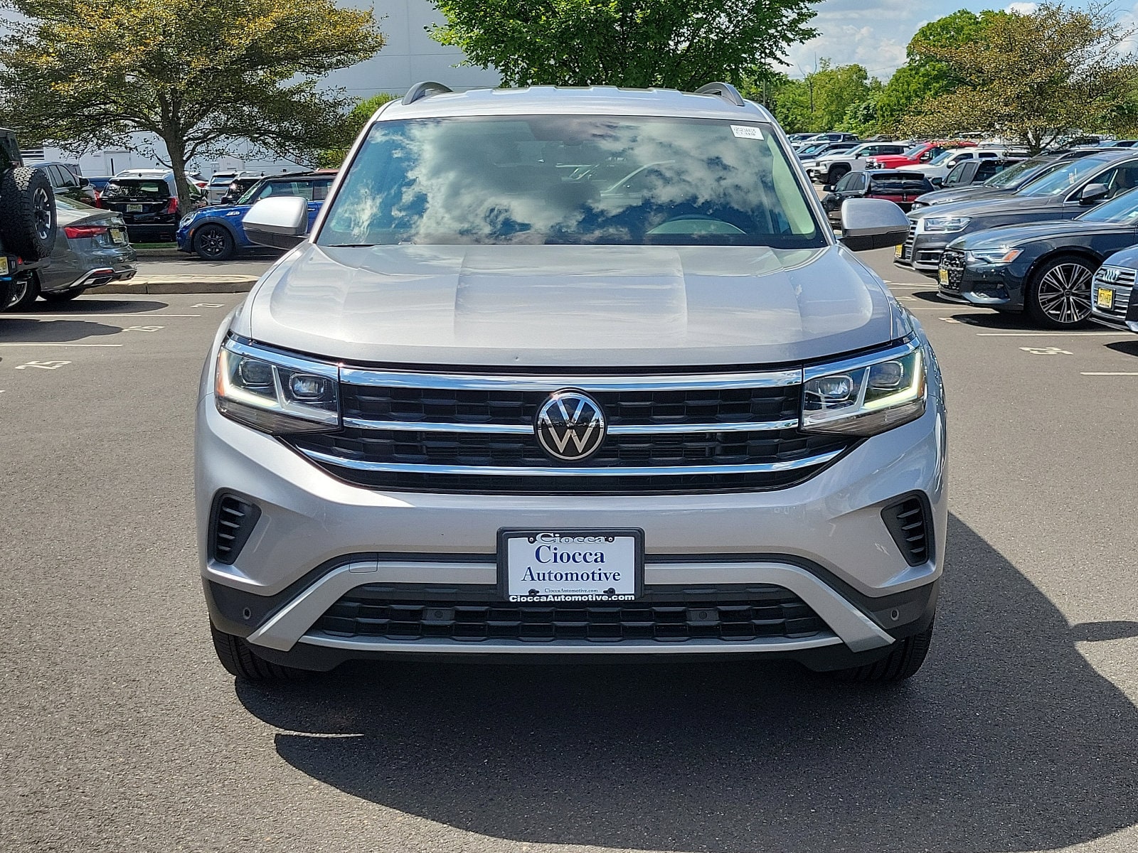 Used 2023 Volkswagen Atlas SE w/Tech with VIN 1V2HR2CA5PC504415 for sale in Flemington, NJ