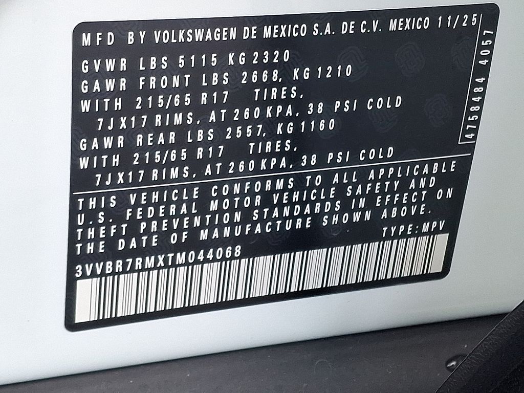 2026 Volkswagen Tiguan S - Photo 20