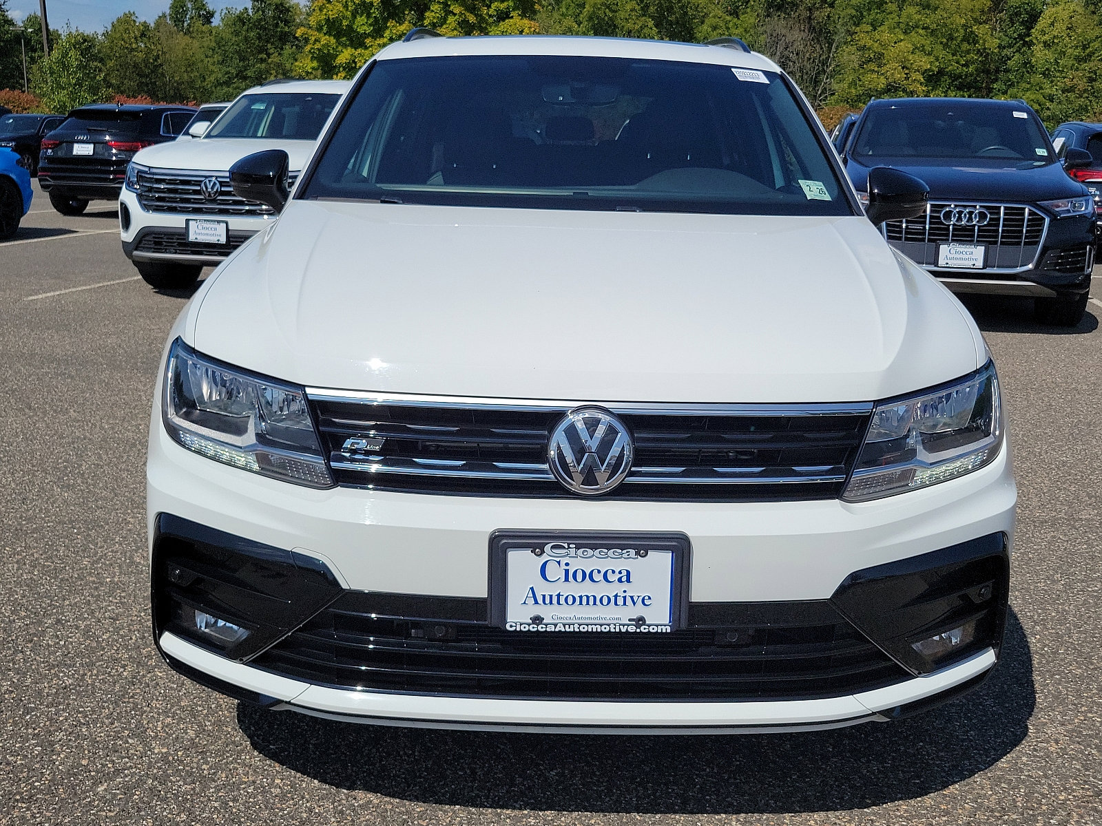 Used 2021 Volkswagen Tiguan SE R-LINE BLACK with VIN 3VV2B7AX1MM062213 for sale in Flemington, NJ