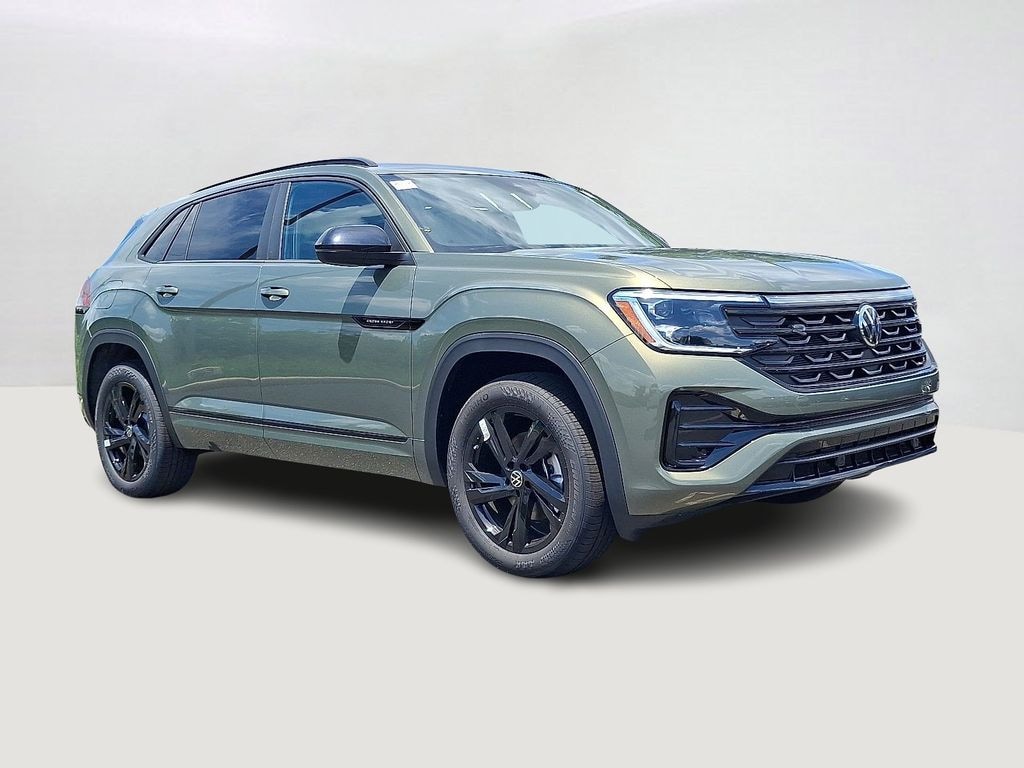 New 2025 Volkswagen Atlas Cross Sport 2.0T SEL R-Line Black 2.0T SEL R-Line Black 4MOTION