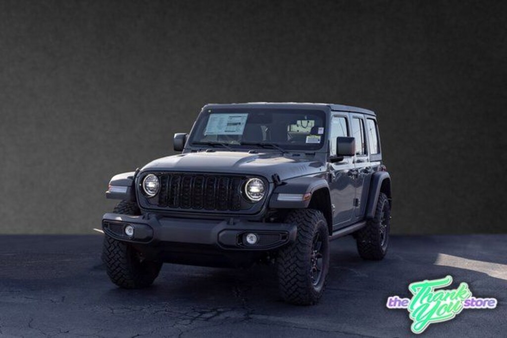 New 2026 Jeep Wrangler 4-DOOR WILLYS Sport Utility