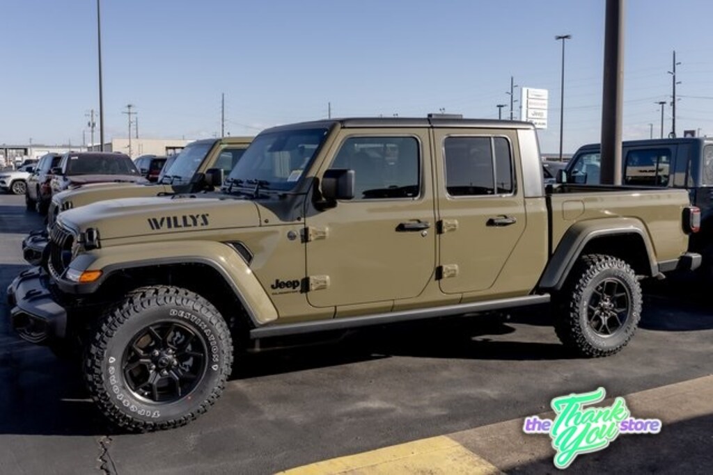 New 2026 Jeep Gladiator WILLYS 4X4 Pickup