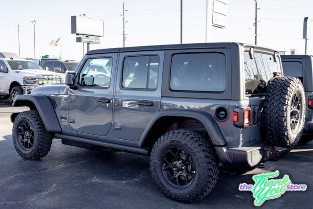 New 2026 Jeep Wrangler 4-DOOR WILLYS Sport Utility