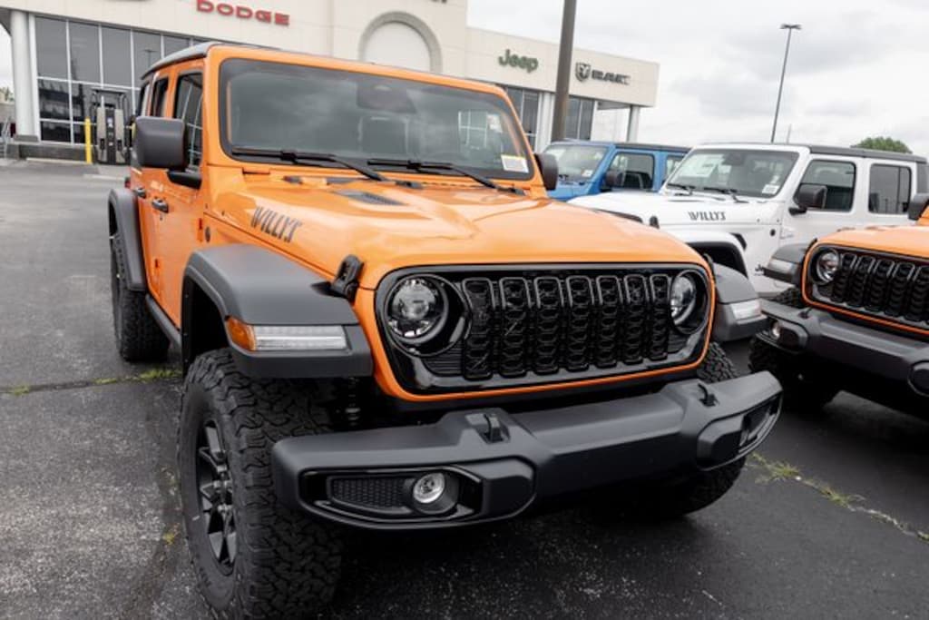 New 2026 Jeep Wrangler 4-DOOR WILLYS Sport Utility