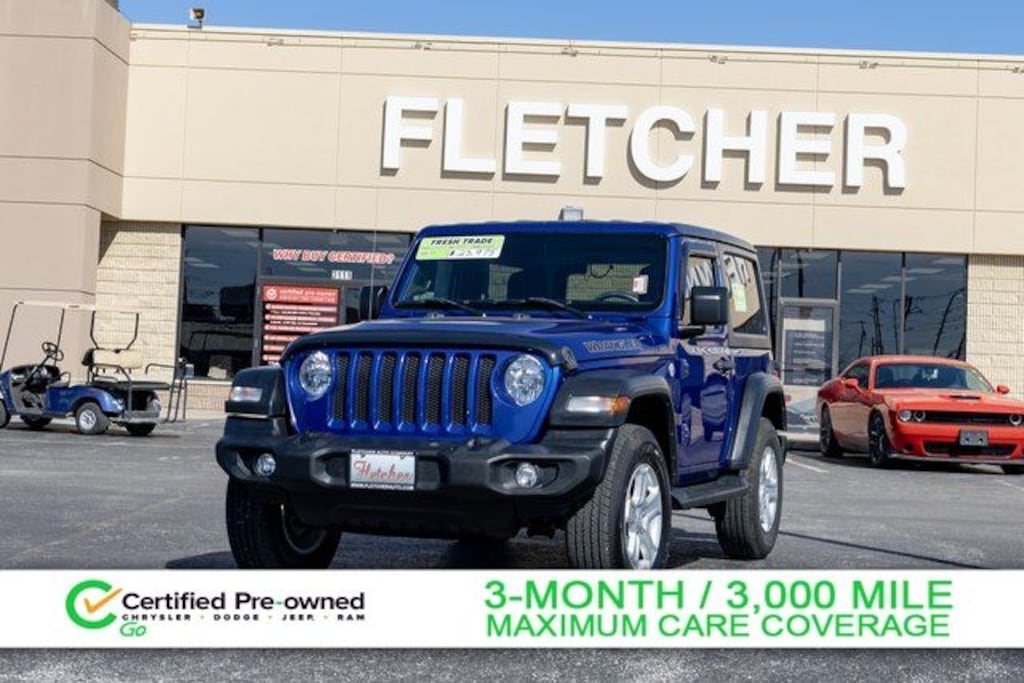 Used 2019 Jeep Wrangler Sport 4x4 SUV