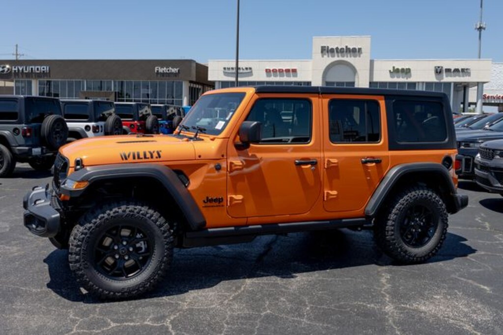 New 2026 Jeep Wrangler 4-DOOR WILLYS Sport Utility