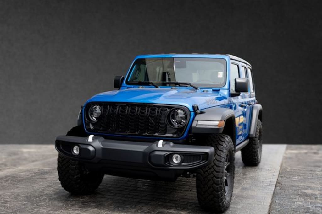 New 2026 Jeep Wrangler 4-DOOR WILLYS Sport Utility