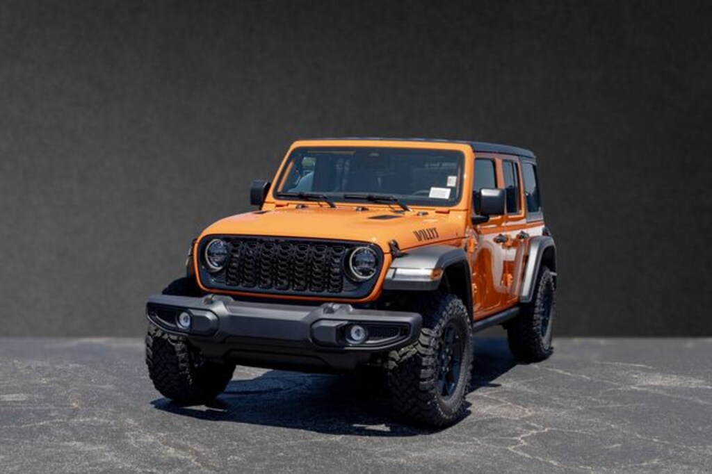 New 2026 Jeep Wrangler 4-DOOR WILLYS Sport Utility