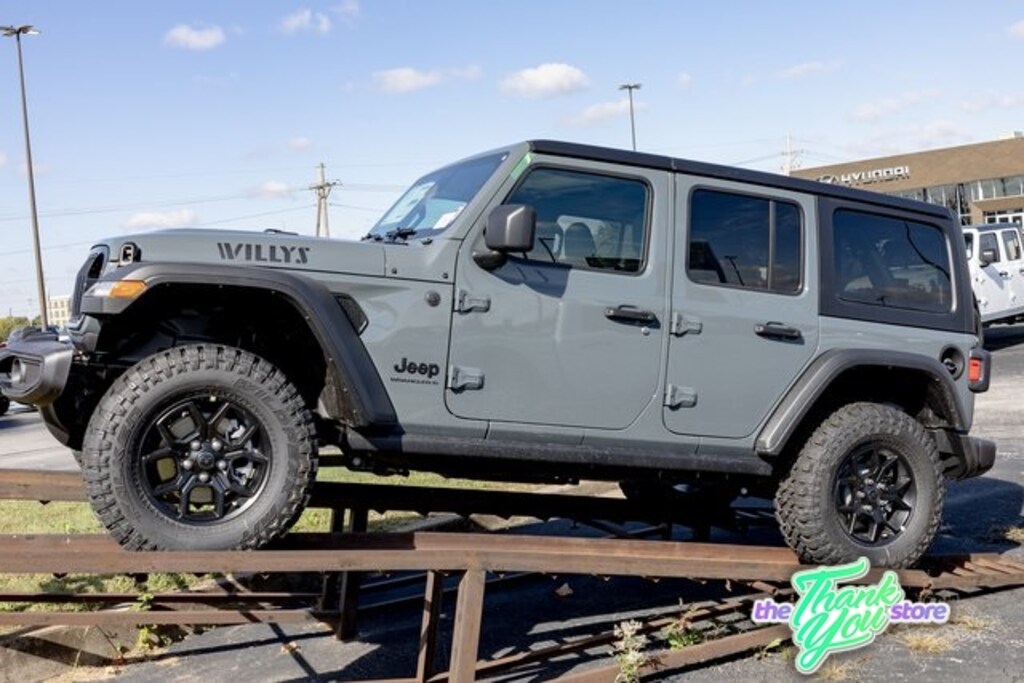 New 2026 Jeep Wrangler 4-DOOR WILLYS Sport Utility