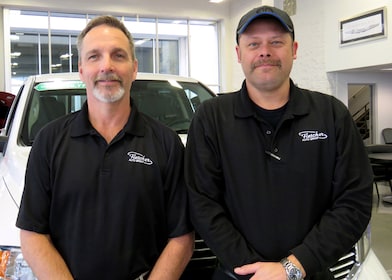 Staff member Mike Claypool & Dustin Gardner from 05a72f966ae4