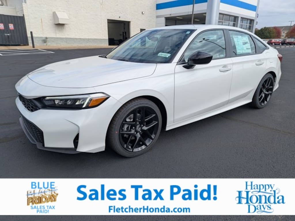 New 2026 Honda Civic Sport Sedan