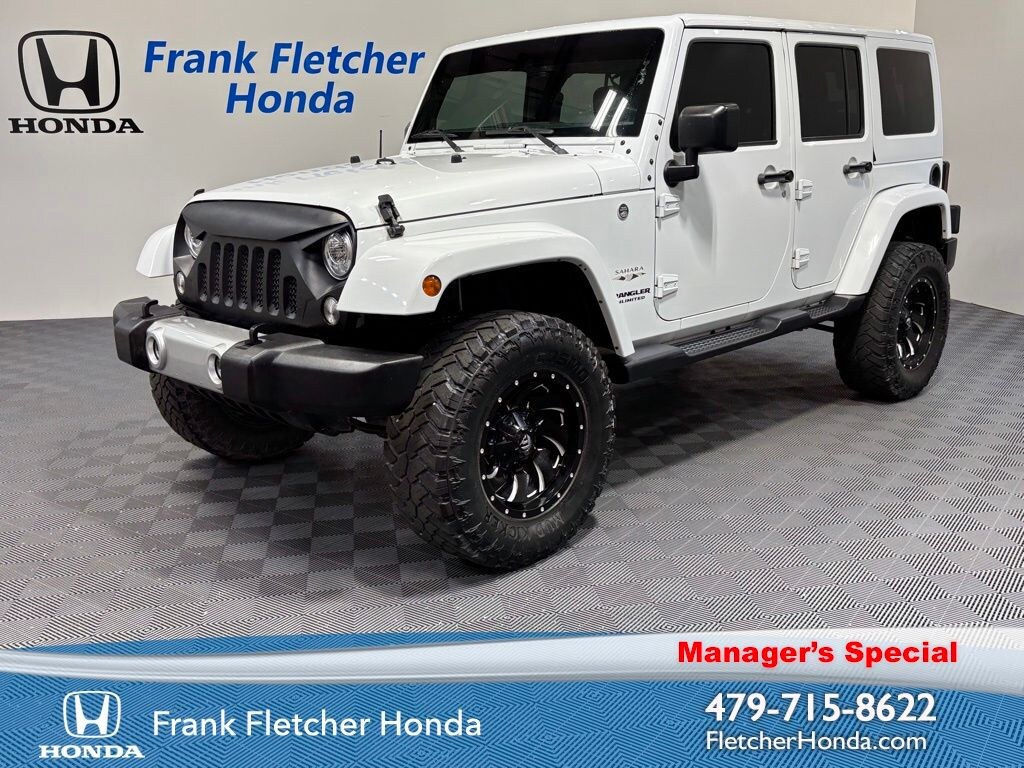 Used 2017 Jeep Wrangler Unlimited Sahara SUV
