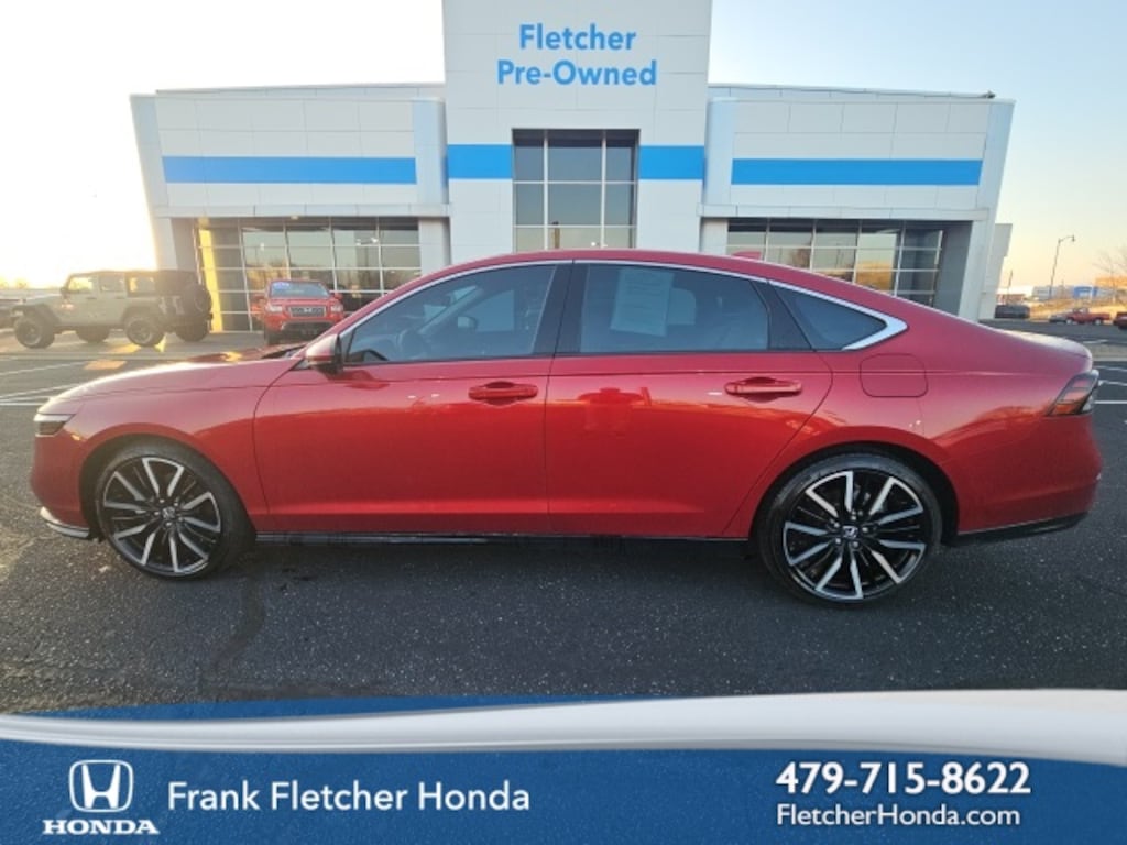 Certified 2025 Honda Accord Hybrid Touring Sedan