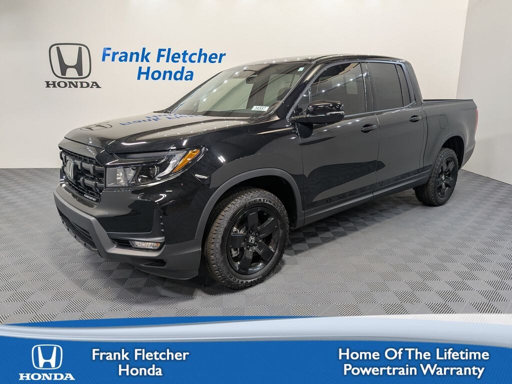New 2026 Honda Ridgeline Black Edition Truck Crew Cab