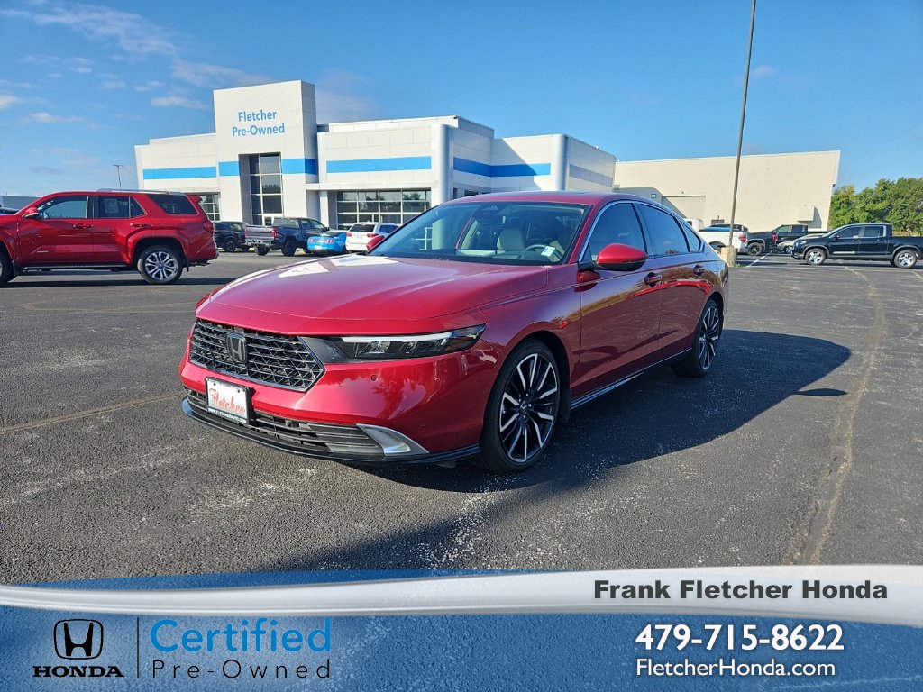 Certified 2025 Honda Accord Hybrid Touring Sedan