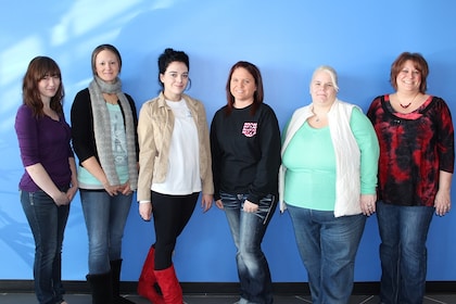 Staff member Chelsea, Ashley, Hayley, Amy, Heidi, Chris from ID_a9c194a15f7a
