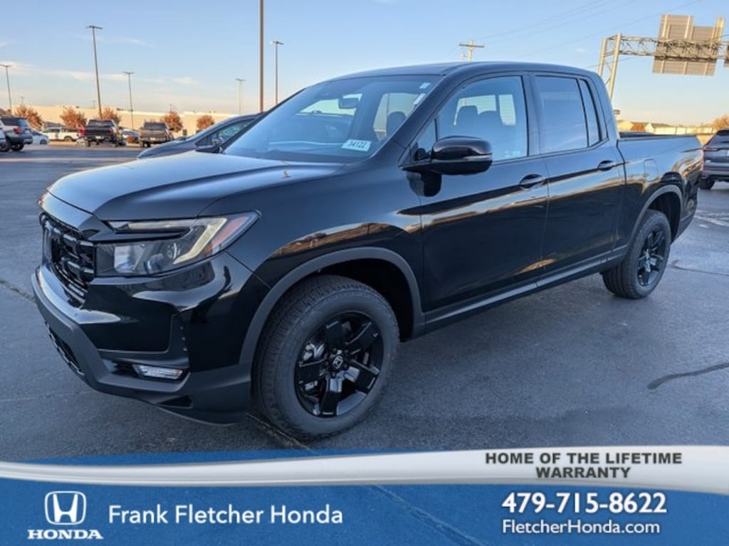 New 2026 Honda Ridgeline Black Edition Truck Crew Cab