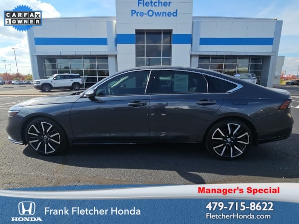 Certified 2025 Honda Accord Hybrid Touring Sedan