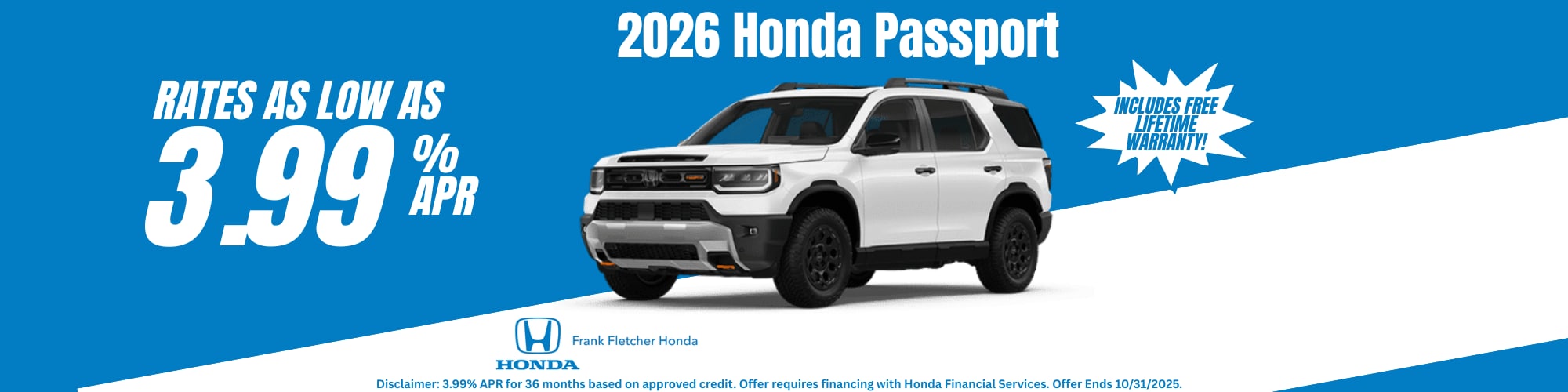 Honda Passport Specials