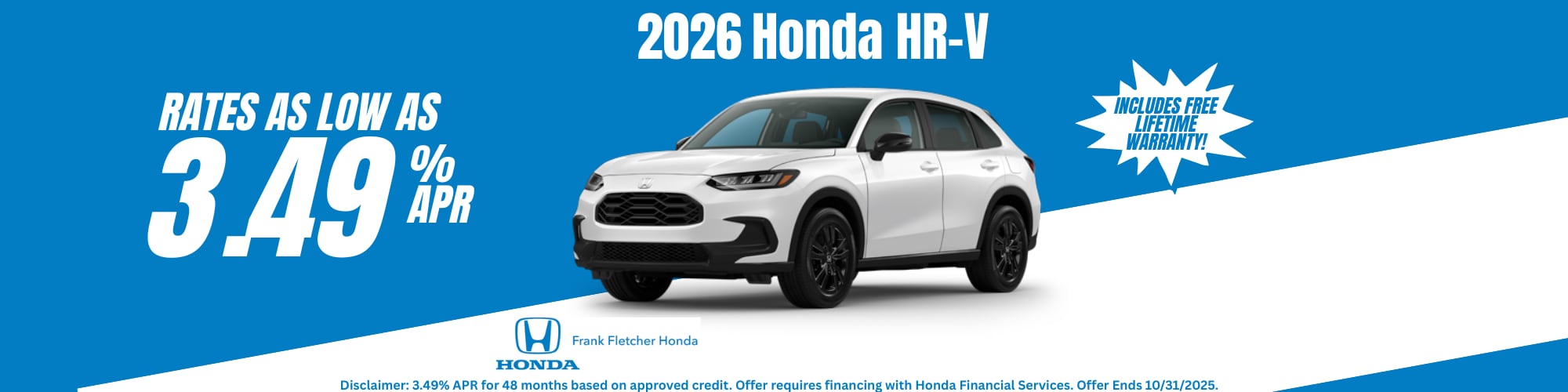Honda HR-V Specials