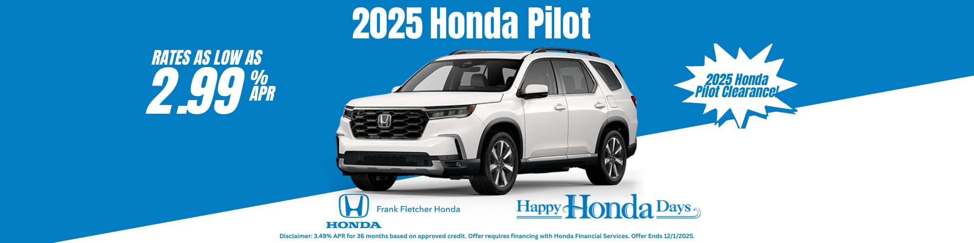 Honda Pilot Specials