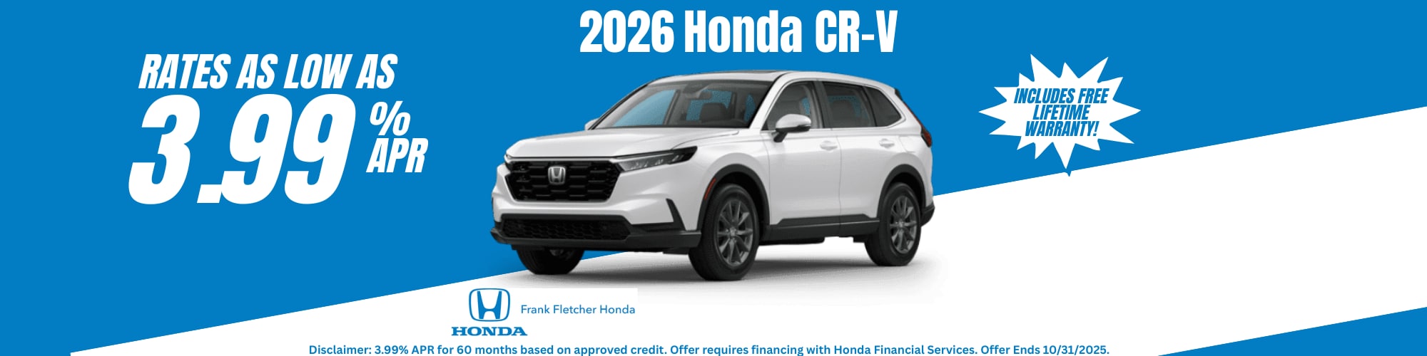Honda CR-V Specials