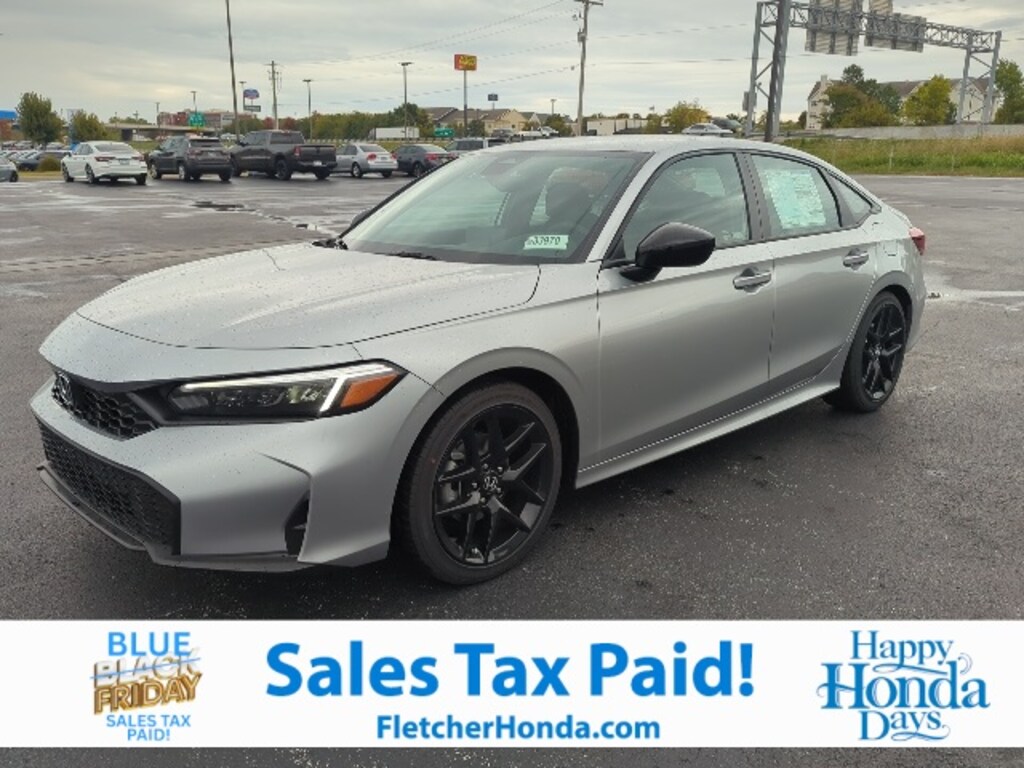 New 2026 Honda Civic Sport Sedan