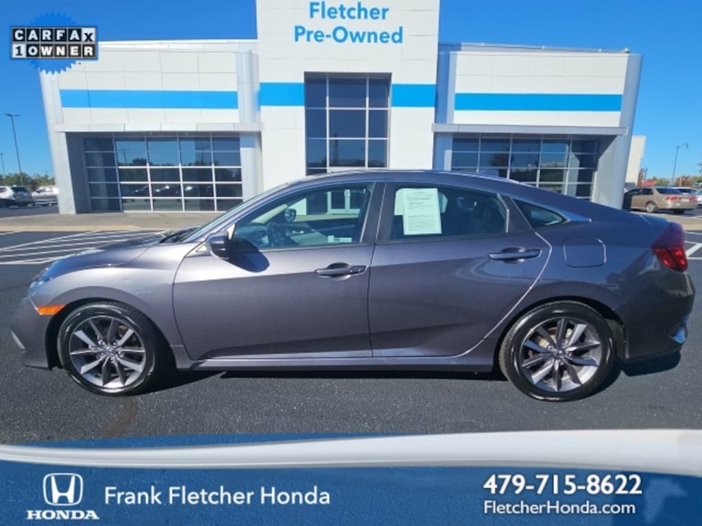 Certified 2021 Honda Civic EX Sedan