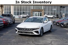 2026 Hyundai Elantra Hybrid Blue Sedan