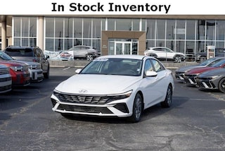 2026 Hyundai Elantra Hybrid Blue Sedan