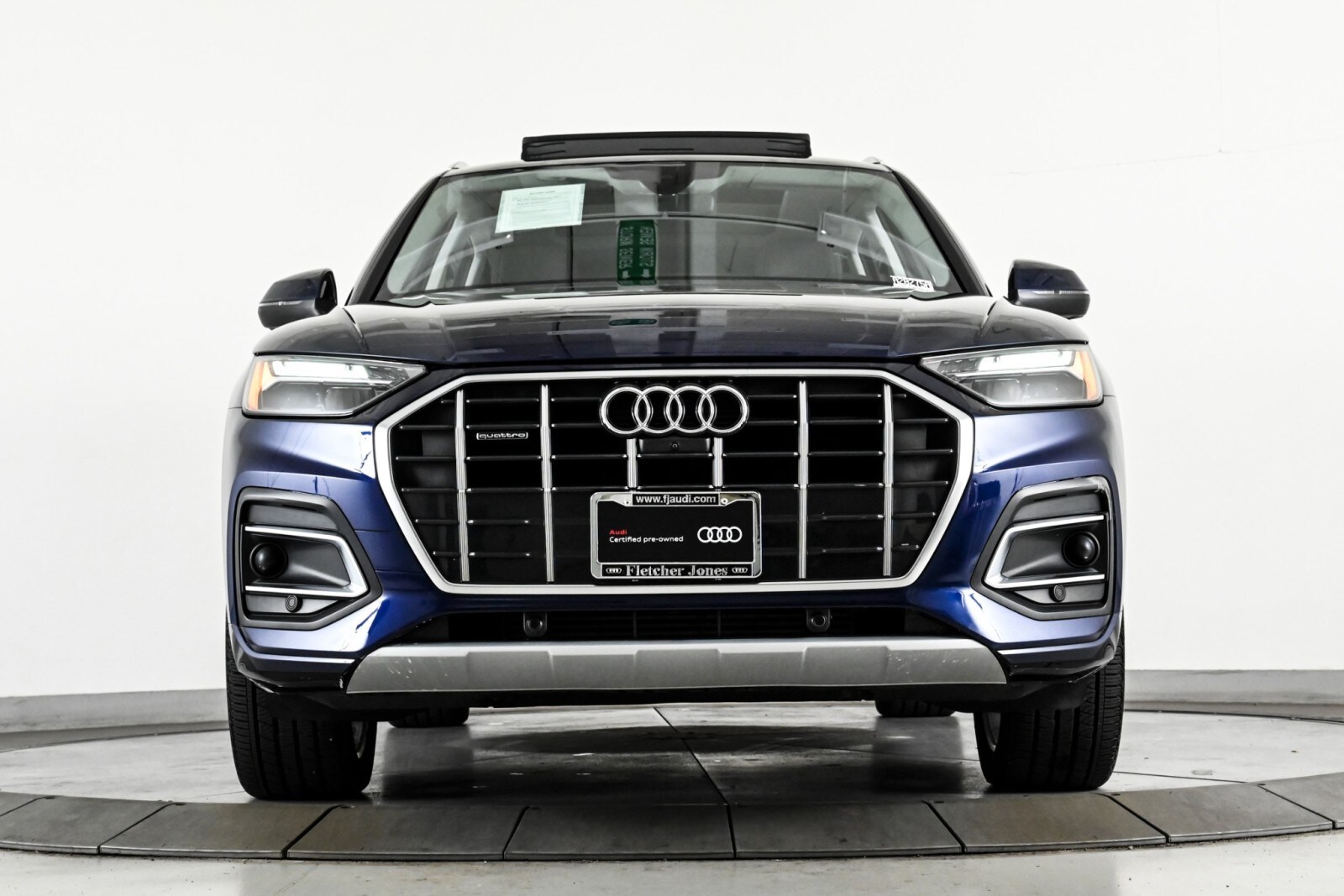 Certified 2021 Audi Q5 Premium Plus with VIN WA1BAAFY5M2111530 for sale in Chicago, IL