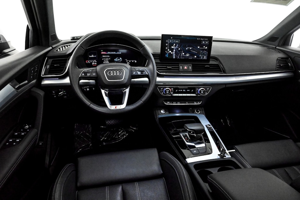 Certified 2025 Audi Q5 Certified S Line Premium Plus/ Black Optic/ Warm W SUV
