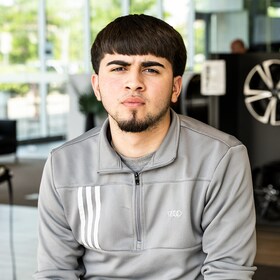 Staff member Damian Garcia from 3c288770e13d