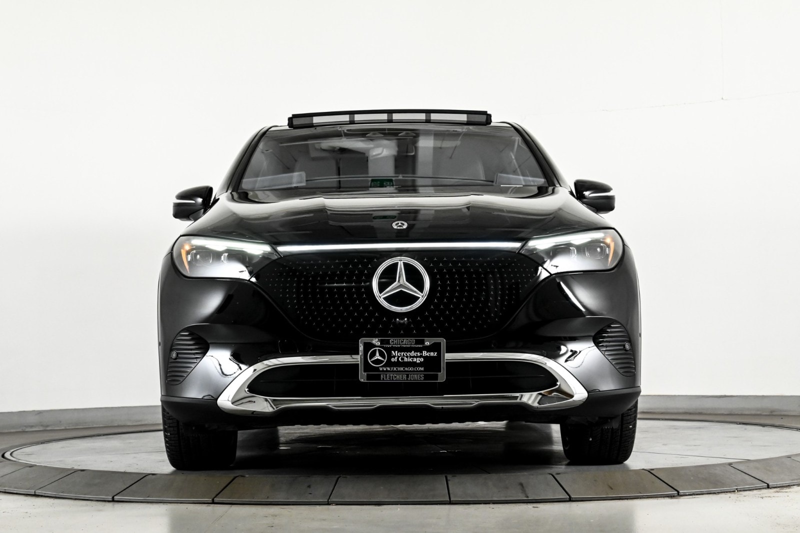 Certified 2025 Mercedes-Benz EQE SUV Base with VIN 4JGGM1CB7SA060629 for sale in Chicago, IL