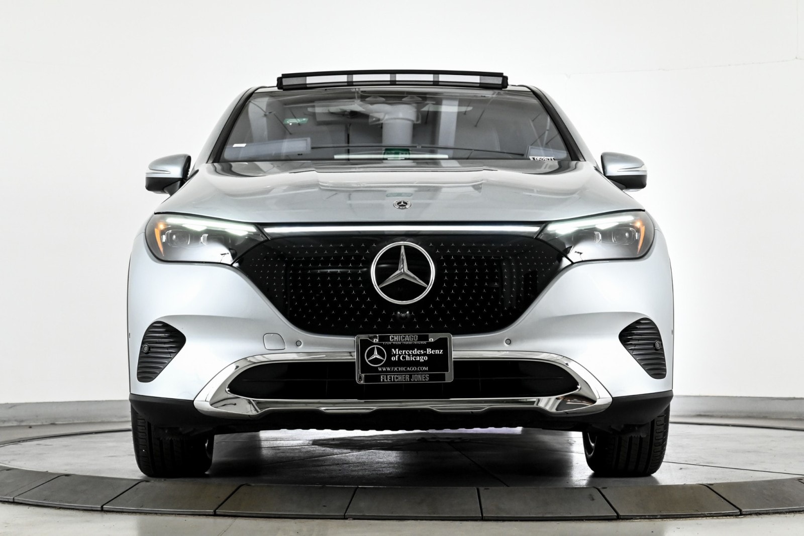 Certified 2025 Mercedes-Benz EQE SUV Base with VIN 4JGGM1CBXSA052671 for sale in Chicago, IL