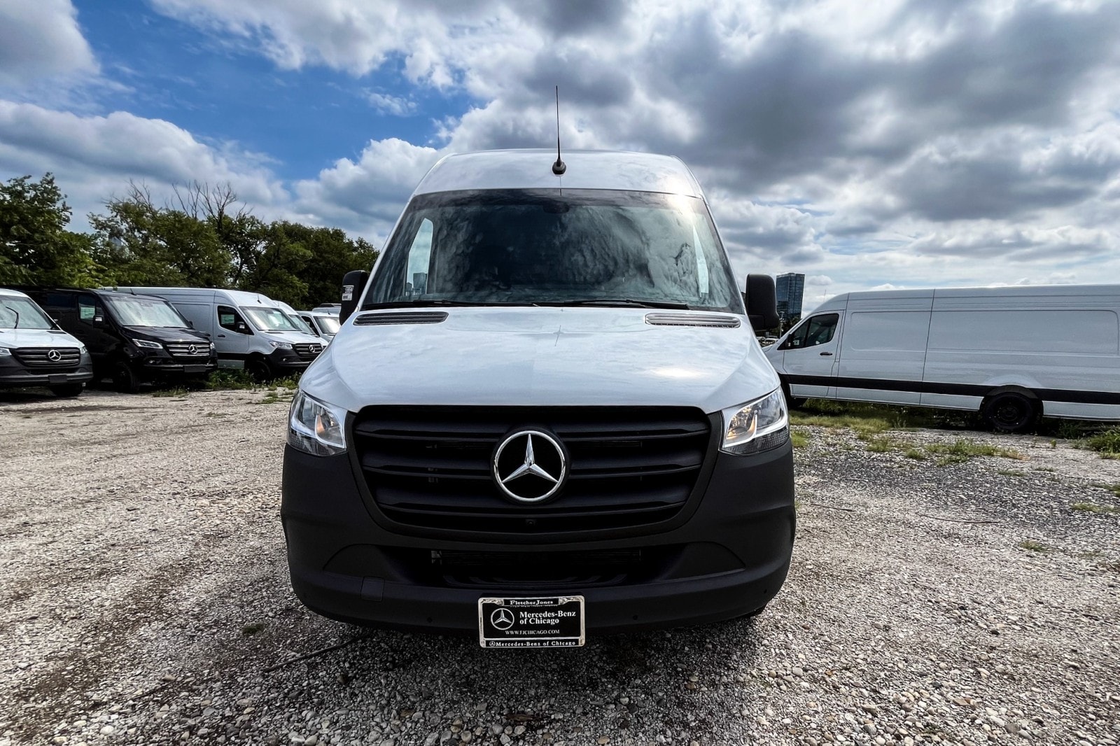 Used 2024 Mercedes-Benz Sprinter Cargo Van Base with VIN W1Y4KBHY1RT162003 for sale in Chicago, IL