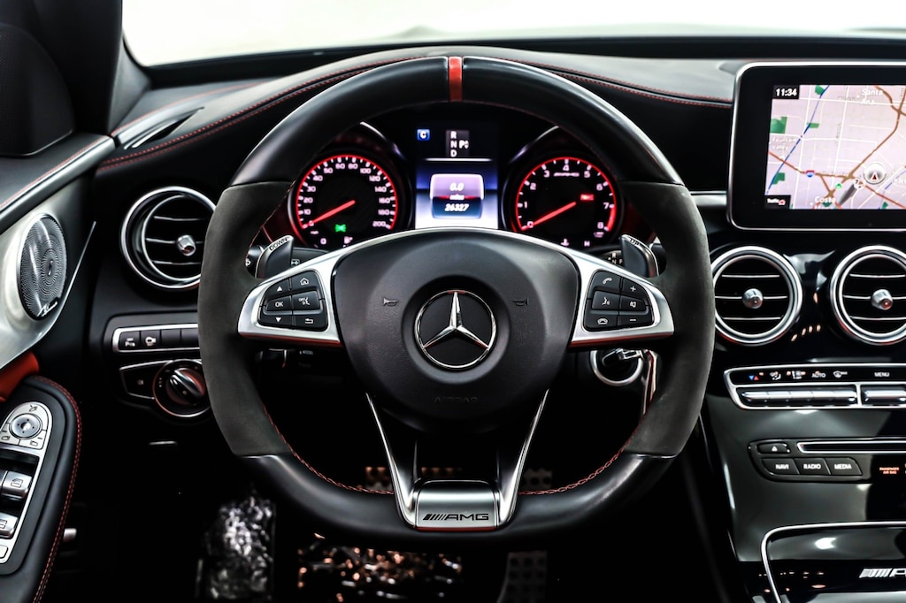 Used 2018 Mercedes-Benz C-Class AMG C 63 S Sedan Sedan