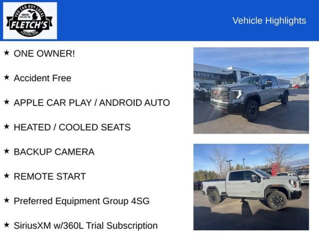 Used 2025 GMC Sierra 2500 HD AT4X Truck