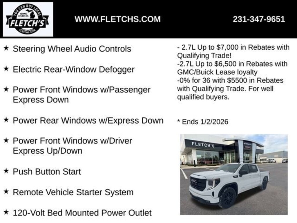 New 2026 GMC Sierra 1500 Elevation Truck