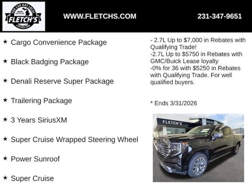 New 2026 GMC Sierra 1500 Denali Truck