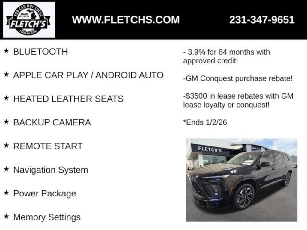 New 2026 Buick Enclave Sport Touring SUV