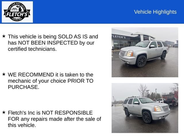 Used 2013 GMC Yukon Denali with VIN 1GKS2EEF4DR195135 for sale in Petoskey, MI