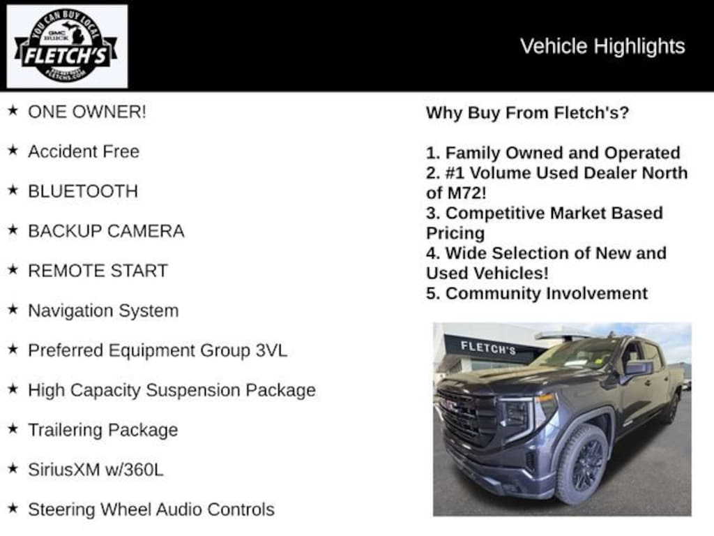 Used 2023 GMC Sierra 1500 Elevation Truck