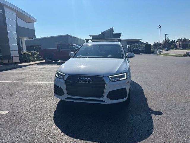 Used 2018 Audi Q3 Premium Plus with VIN WA1JCCFS1JR012221 for sale in Petoskey, MI