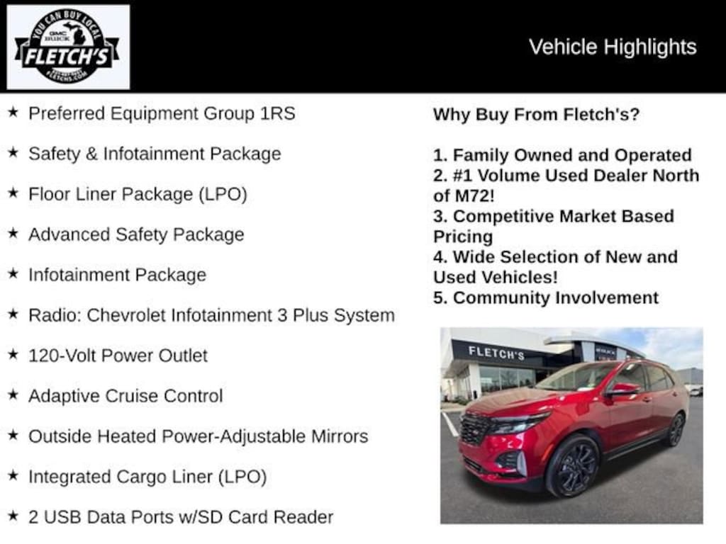 Used 2024 Chevrolet Equinox RS SUV