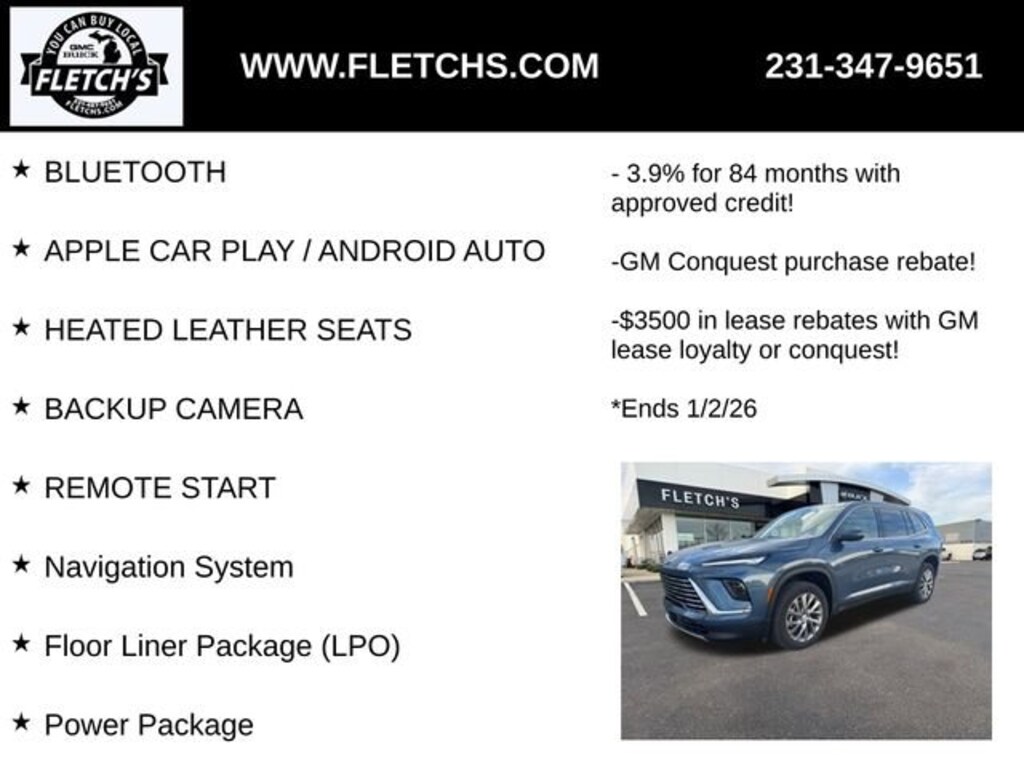 New 2026 Buick Enclave Preferred SUV