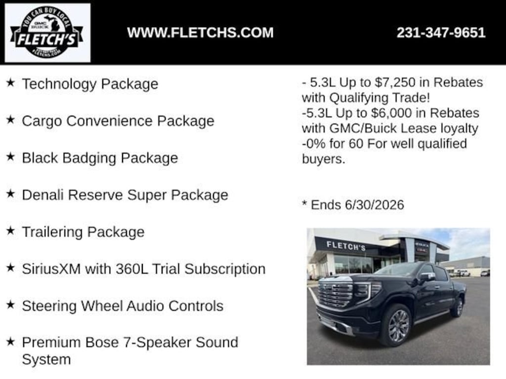 New 2026 GMC Sierra 1500 Denali Truck
